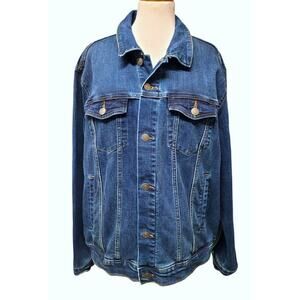 Men's Denim Trucker Jacket by Goodfellow & Co Size XL
